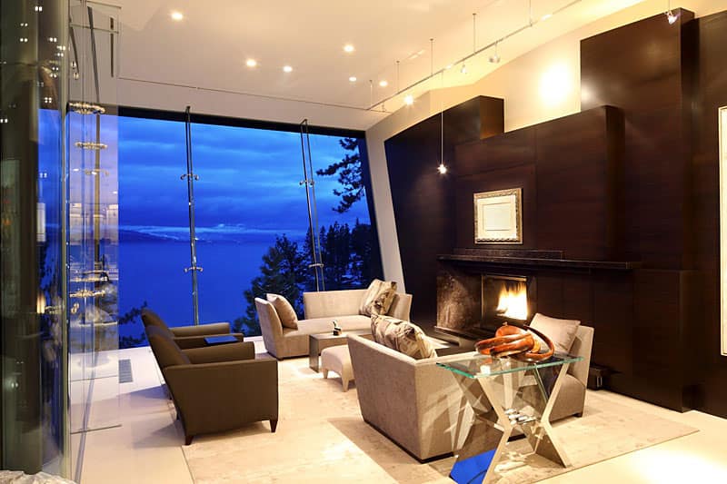 $43 Million Lake House In Lake Tahoe By Mark Dziewulski Architect