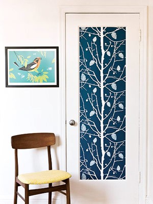 10 Ideas Of Doors Decoration With Wallpapers