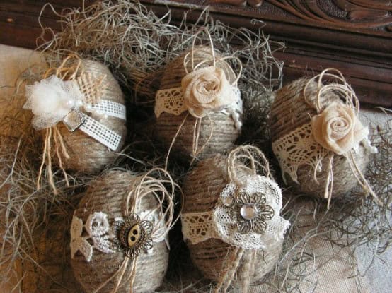 29 Ideas for Rustic Easter Décor
