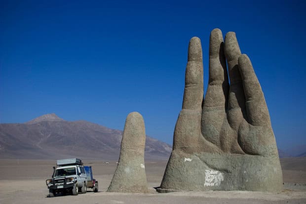 1. The Giant Hand, Atacama Desert, Chile 1. The Giant Hand, Atacama Desert, Chile