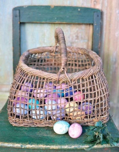 29 Ideas for Rustic Easter Décor