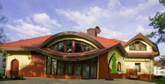 Extraordinary Polish Residence With Odd Architectural Appearance,