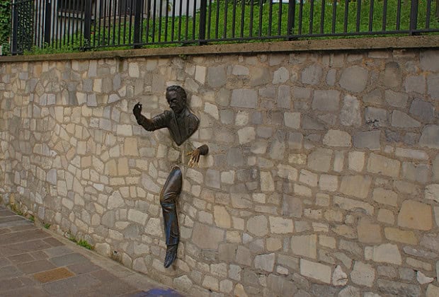 24. Le Passe-Muraille, or Man in the Wall, Paris, France 24. Le Passe-Muraille, or Man in the Wall, Paris, France