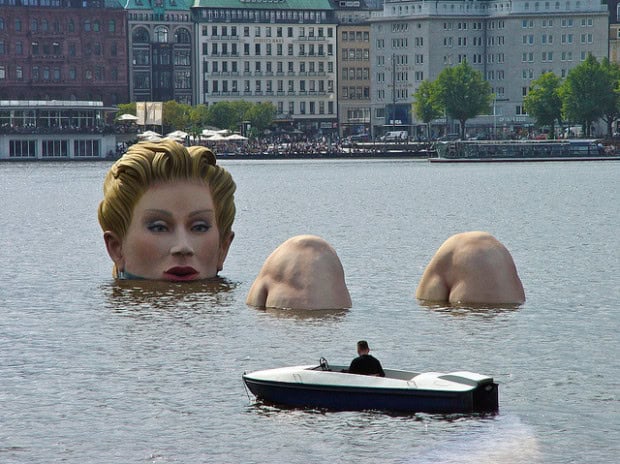 26. Die Badende (The Bather), Hamburg, Germany 26. Die Badende (The Bather), Hamburg, Germany