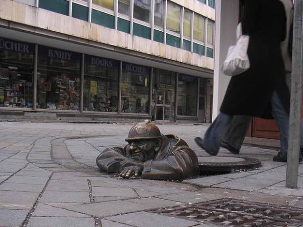 31. Man at Work, Bratislava, Slovakia 31. Man at Work, Bratislava, Slovakia