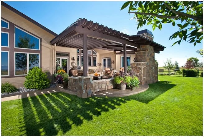 Magnify The Adorableness of Your Outdoor Area With A Pergola Above.
