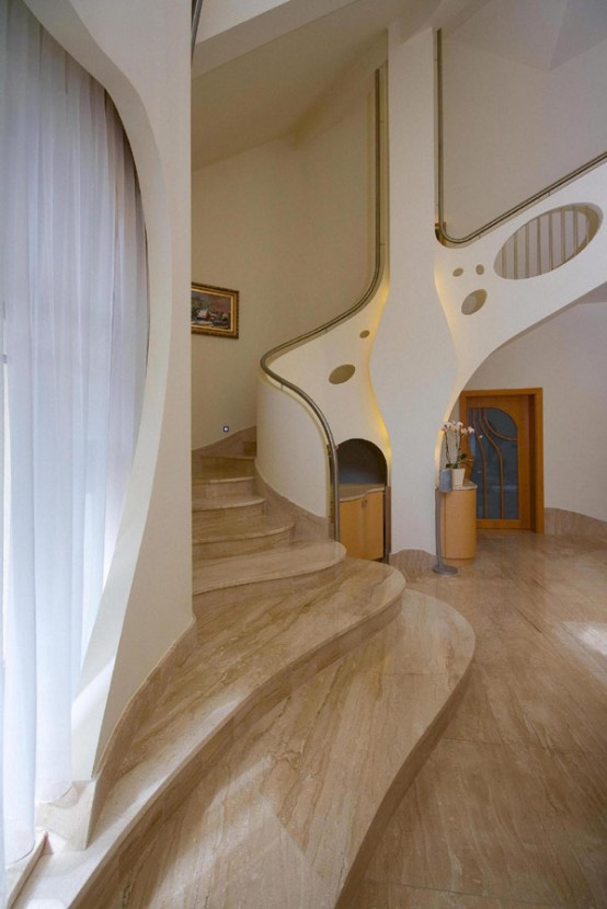 Extraordinary Polish Residence With Odd Architectural Appearance,