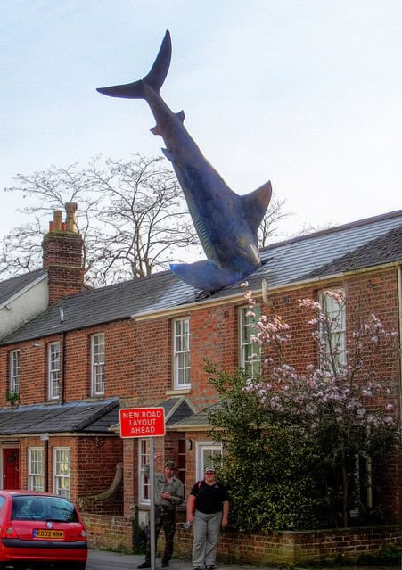 4. The Headington Shark, Oxford, UK 4. The Headington Shark, Oxford, UK