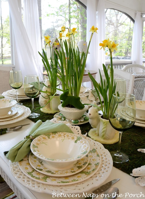 53 Amazing Ideas Of Spring Table Decoration, Dining Room Table Decorating Ideas For Spring