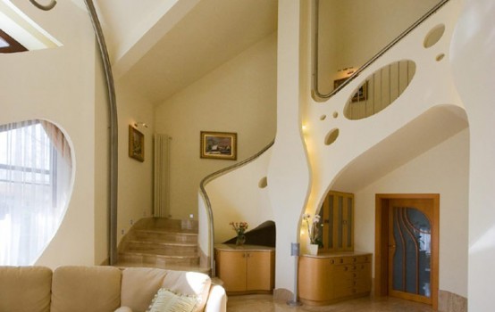 Extraordinary Polish Residence With Odd Architectural Appearance,