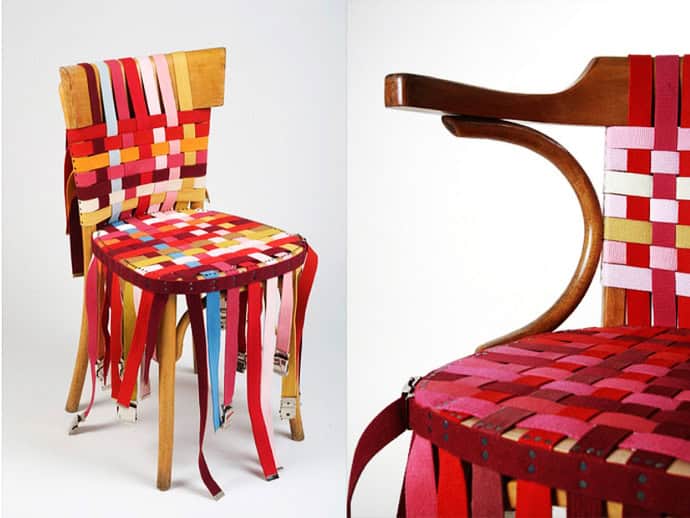 Old Belts? Create Some Interesting Pieces of Furniture!