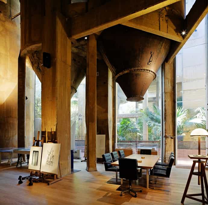 A Former Cement Factory - The New Workspace and Residence of Ricardo Bofill