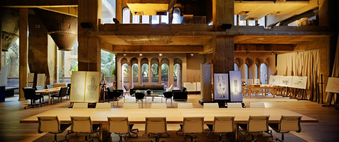 A Former Cement Factory - The New Workspace and Residence of Ricardo Bofill