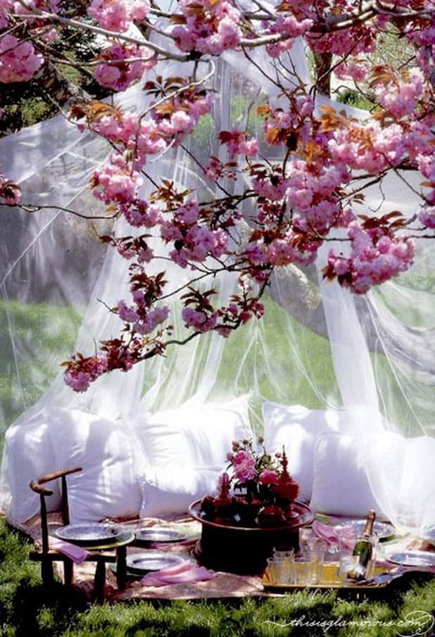 Romantic Outdoor Canopy Beds