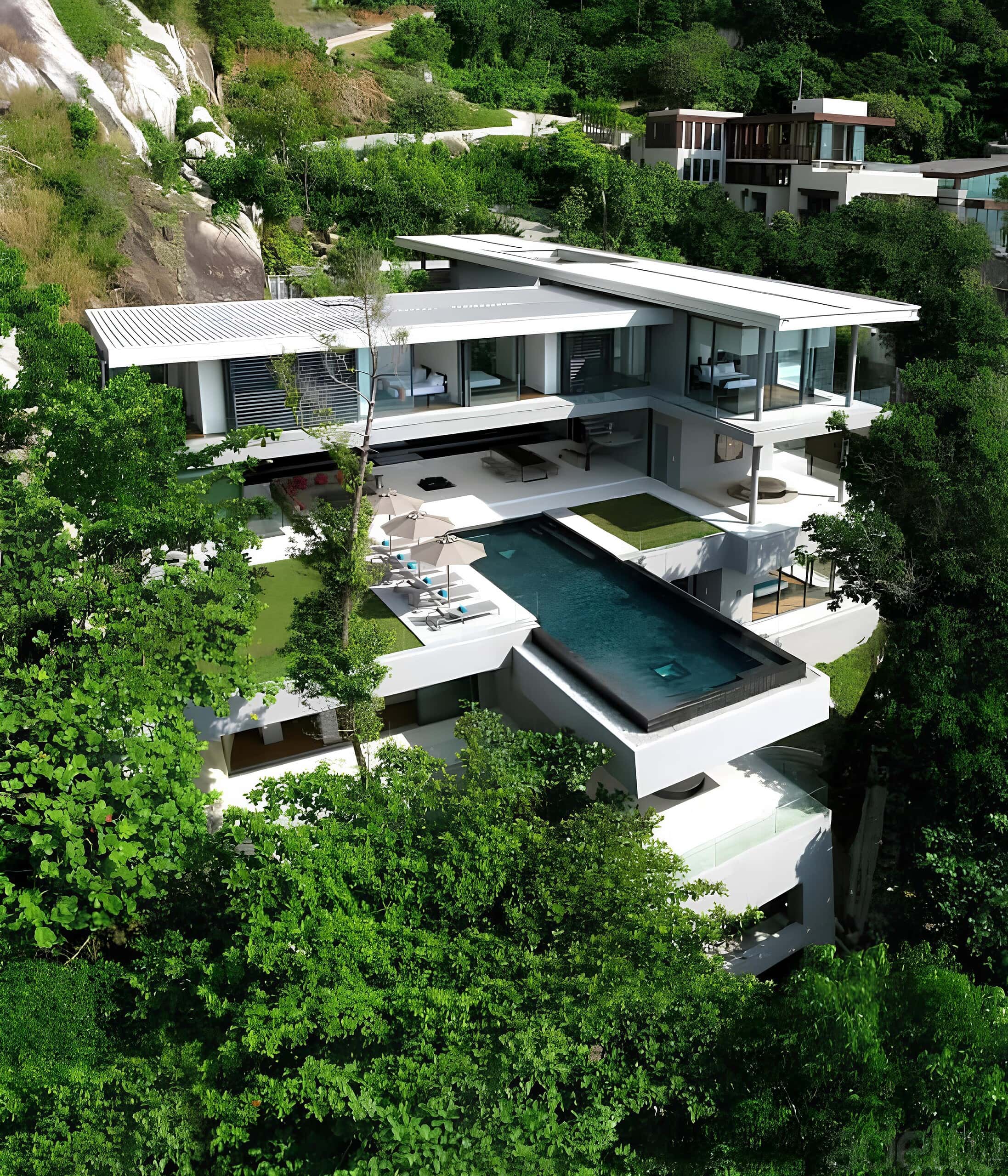 Villa Amanzi by Original Vision Studio: A Modern Luxury Villa in Phuket
