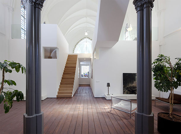 Churches Converted Into Stylish Homes