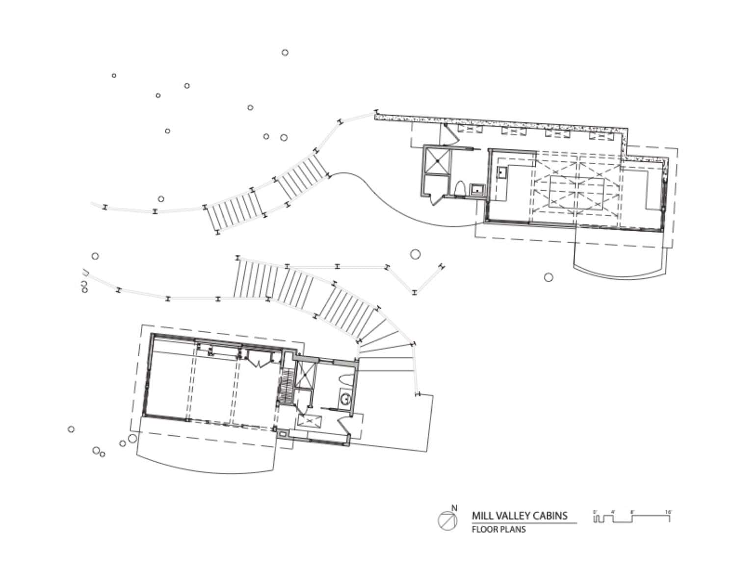 Mill Valley Cabins by Feldman Architecture: Modern Cabins Nestled in the California Hills