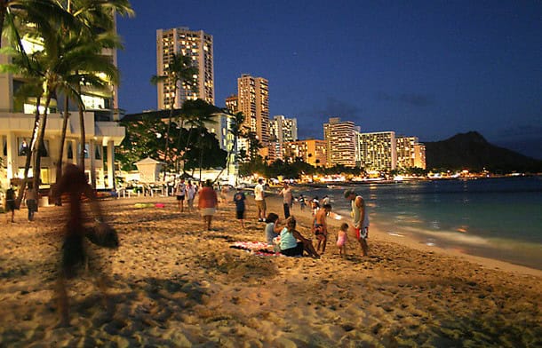 Waikiki Beach, Hawaii