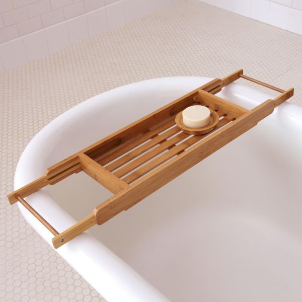 15 Marvelous Bathtub Tray Design Ideas To Enjoy Every Moment