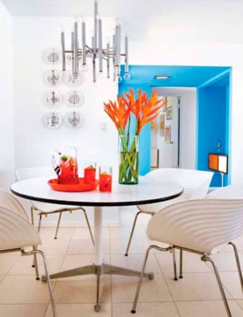 Wonderful Dining Room Decorations Inspired By Colors Of Spring