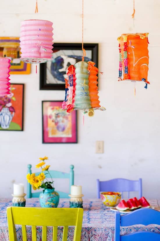 Wonderful Dining Room Decorations Inspired By Colors Of Spring