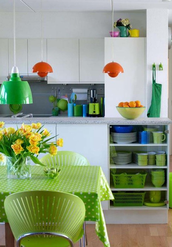 Wonderful Dining Room Decorations Inspired By Colors Of Spring