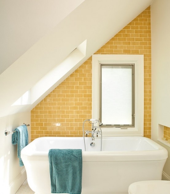 36 bright and sunny yellow ideas for perfect bathroom