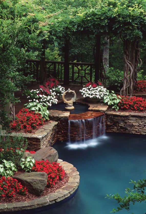 30 Beautiful Backyard Ponds And Water Garden Ideas