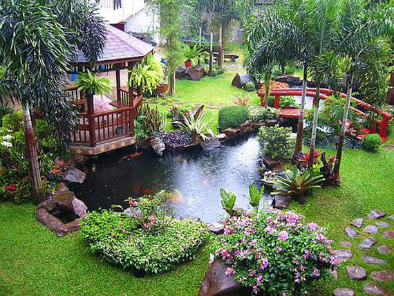 30 Beautiful Backyard Ponds And Water Garden Ideas - Water Garden Pictures Ideas