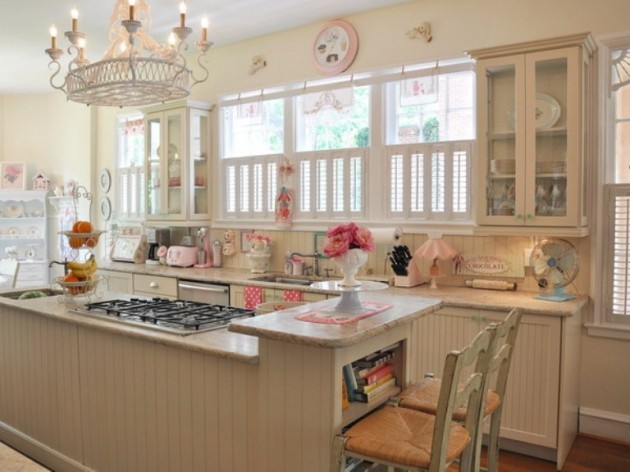 Interior-decor-of-Sweet-Vintage-Kitchen-with-Retro-Details