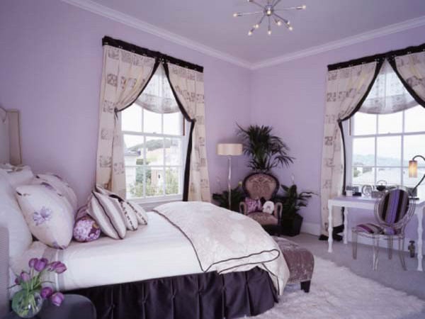 19 Purple and white bedroom combination ideas 19 Purple and white bedroom combination ideas