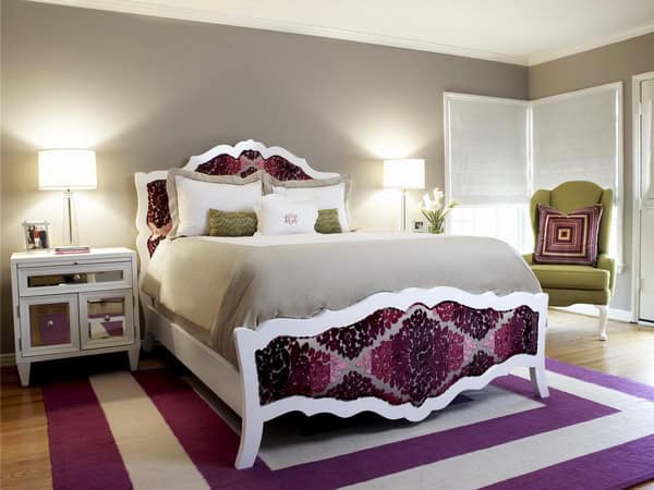 purple-and-white-in-bedroom-combination15