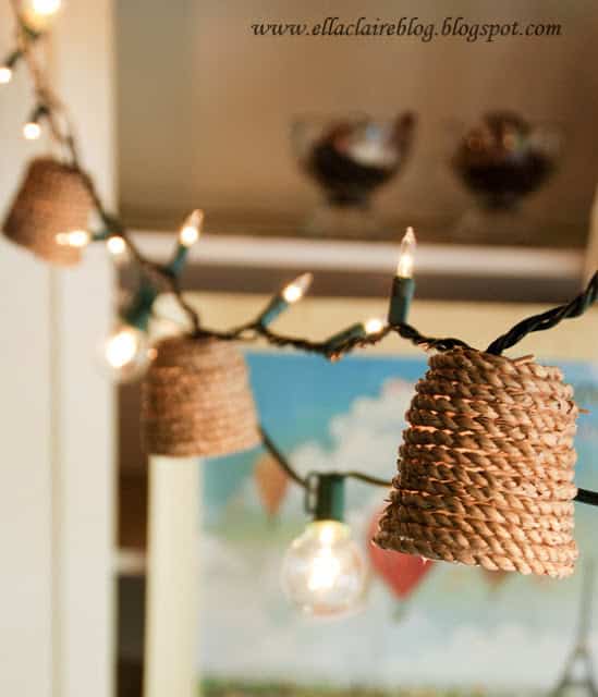 Rope Twinkle Lamp Shades 1