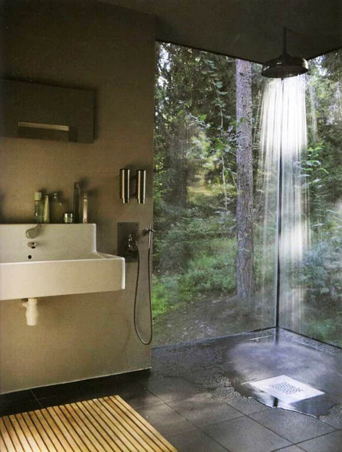37 Amazing Bathroom Designs That Fused with Nature