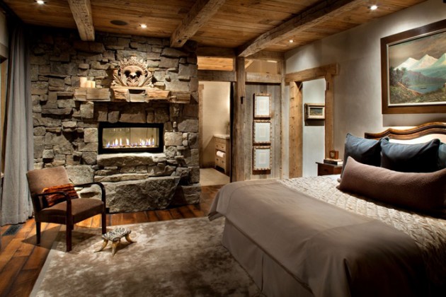 Rustic retreat with an industrial edge in Big Sky (10)