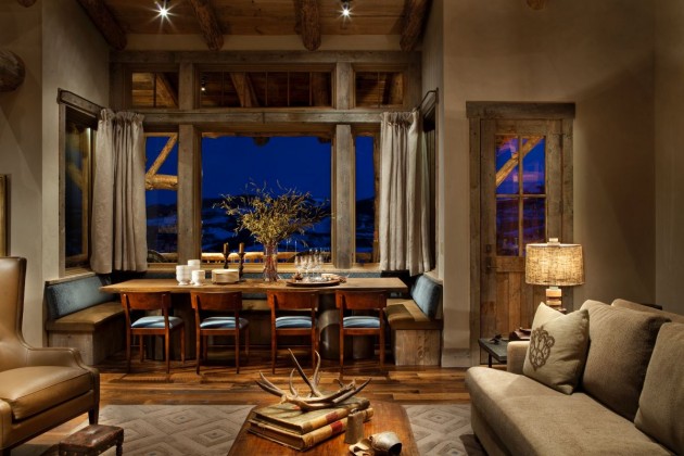Rustic retreat with an industrial edge in Big Sky (14)