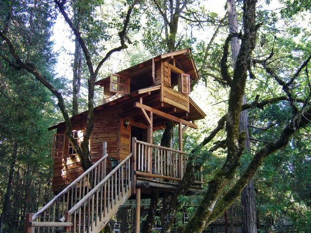 15 Unique And Extraordinary Treehouses For Adults