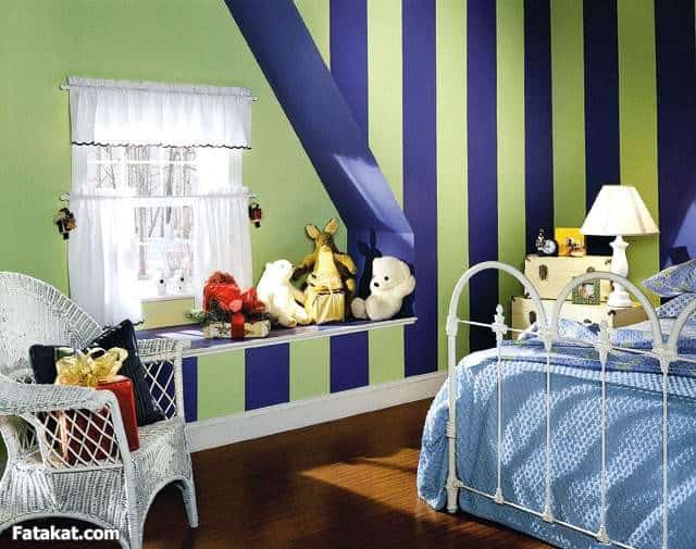 20 Elegant and Classy Striped Walls 13
