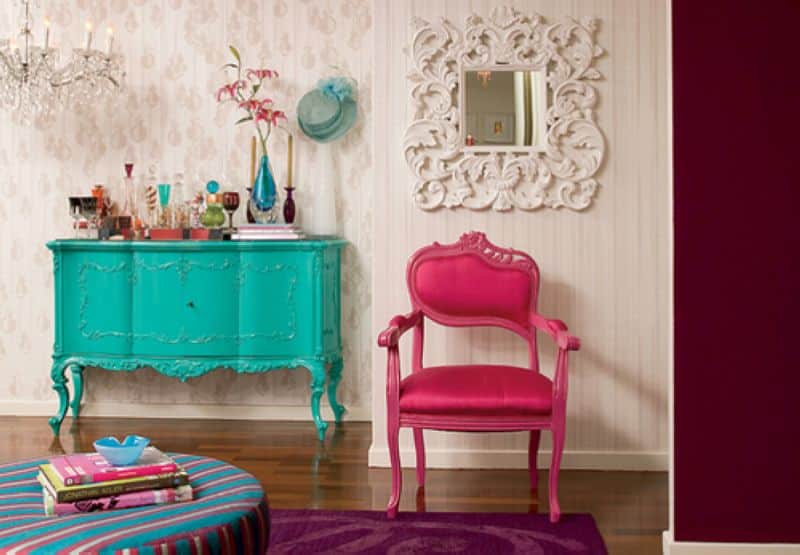 25 Brightly Painted Furniture Ideas 19