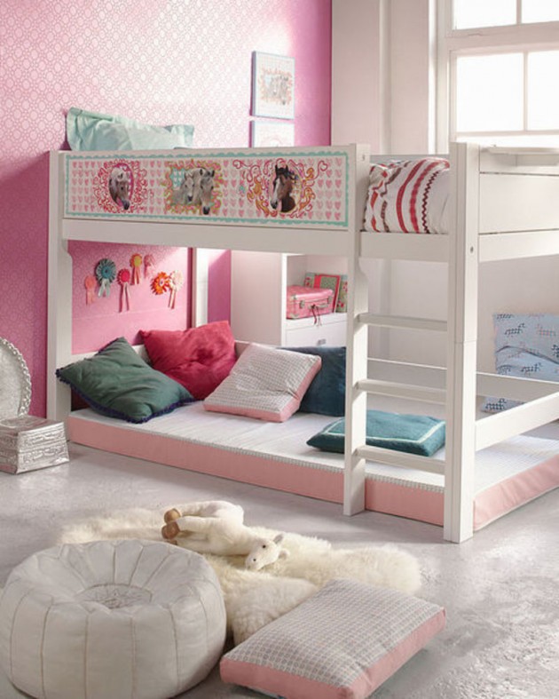 girls loft bed ideas, loft bed ideas, loft, bedroom