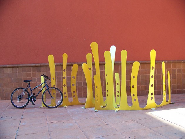 20 Funny and Unusual Bike Racks Designs