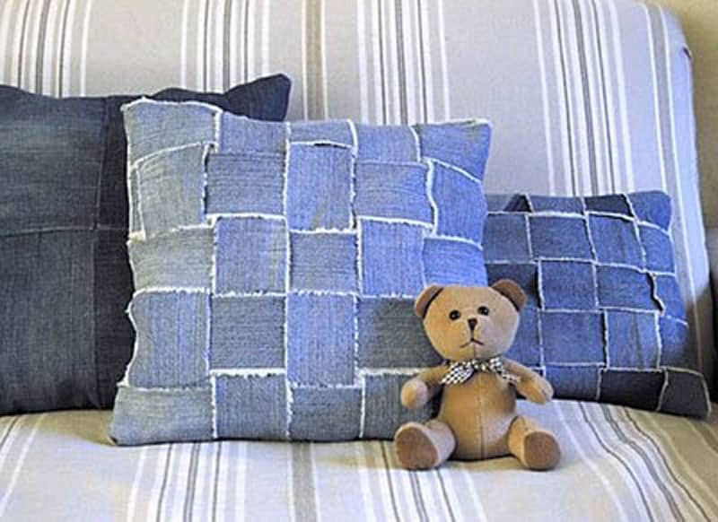 6. Great idea – Jeans pillows. 6
