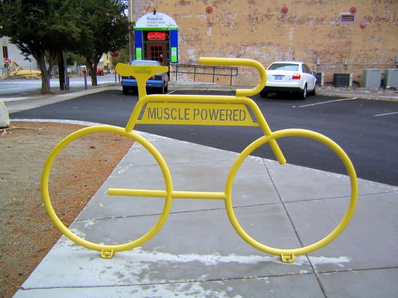 20 Funny and Unusual Bike Racks Designs