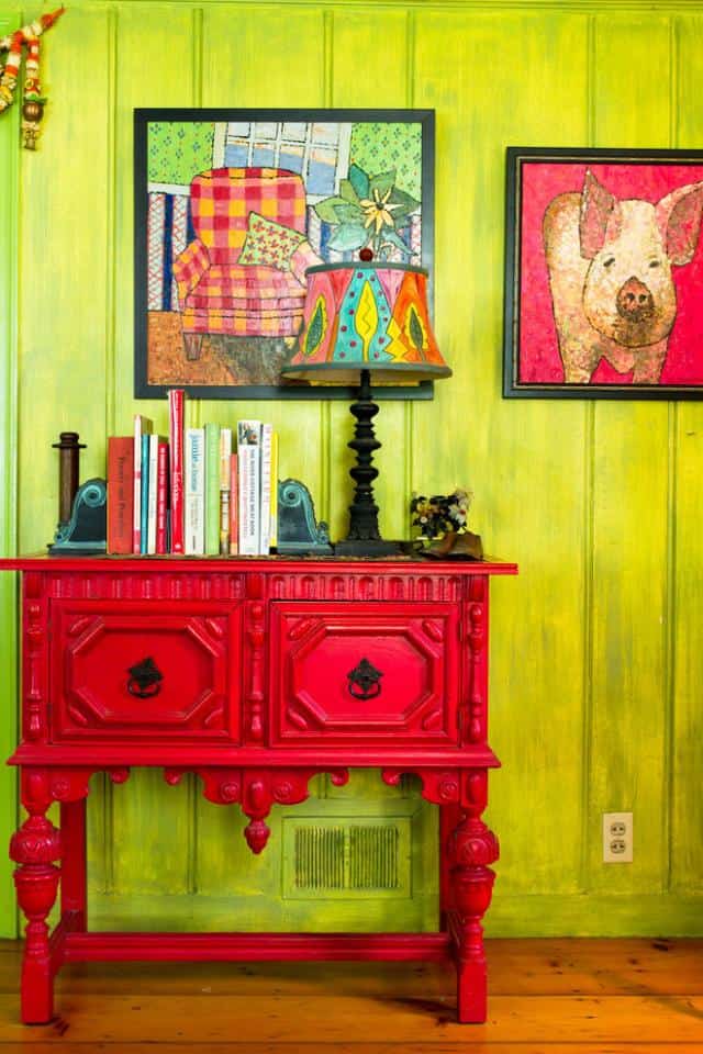 25 Brightly Painted Furniture Ideas 7