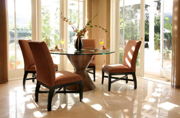 Small Round Dining Tables for Big Style Statement