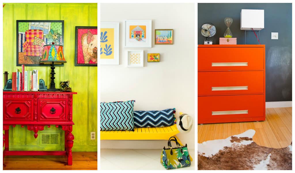 25 Brightly Painted Furniture Ideas