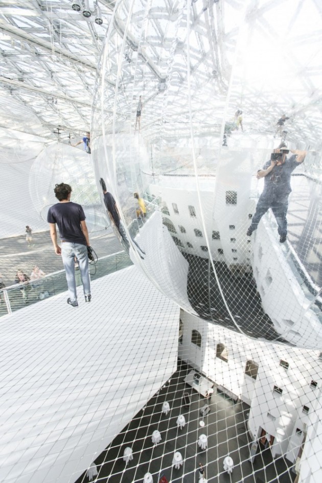 "In Orbit" TOMÁS Saraceno's Largest Installation