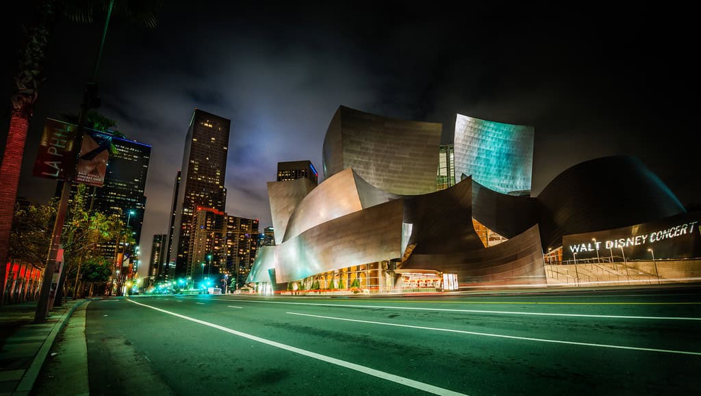 4. The Walt Disney Concert Hall The Walt Disney Concert Hall