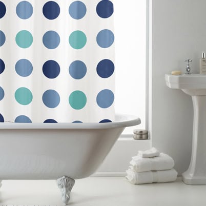 blue-spots-shower-curtain