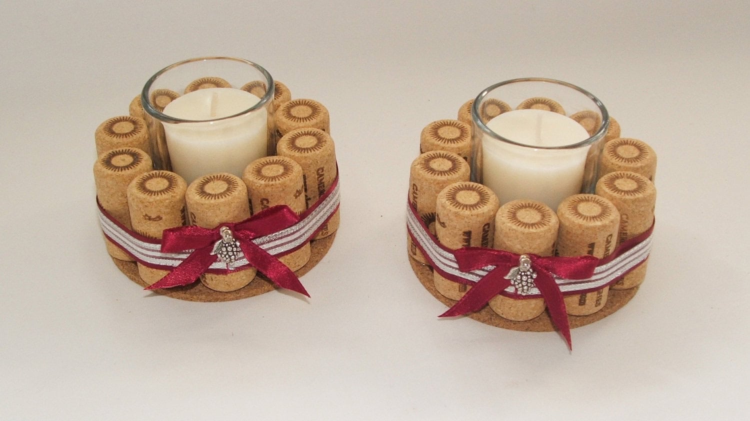 5.If you have wine corks use them to create something creative like bathroom mat, or amazing candles. etsy_com